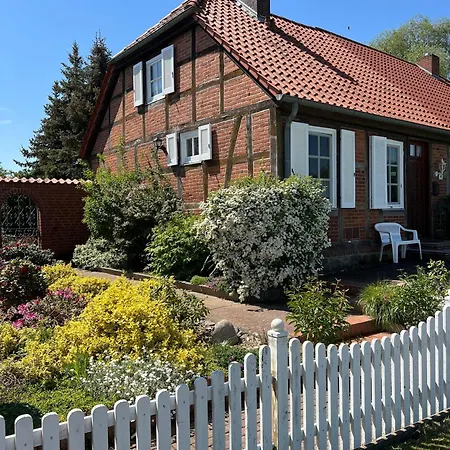 Elbwiesenhaus Mit Schoenen Garten Holiday home Lenzerwische